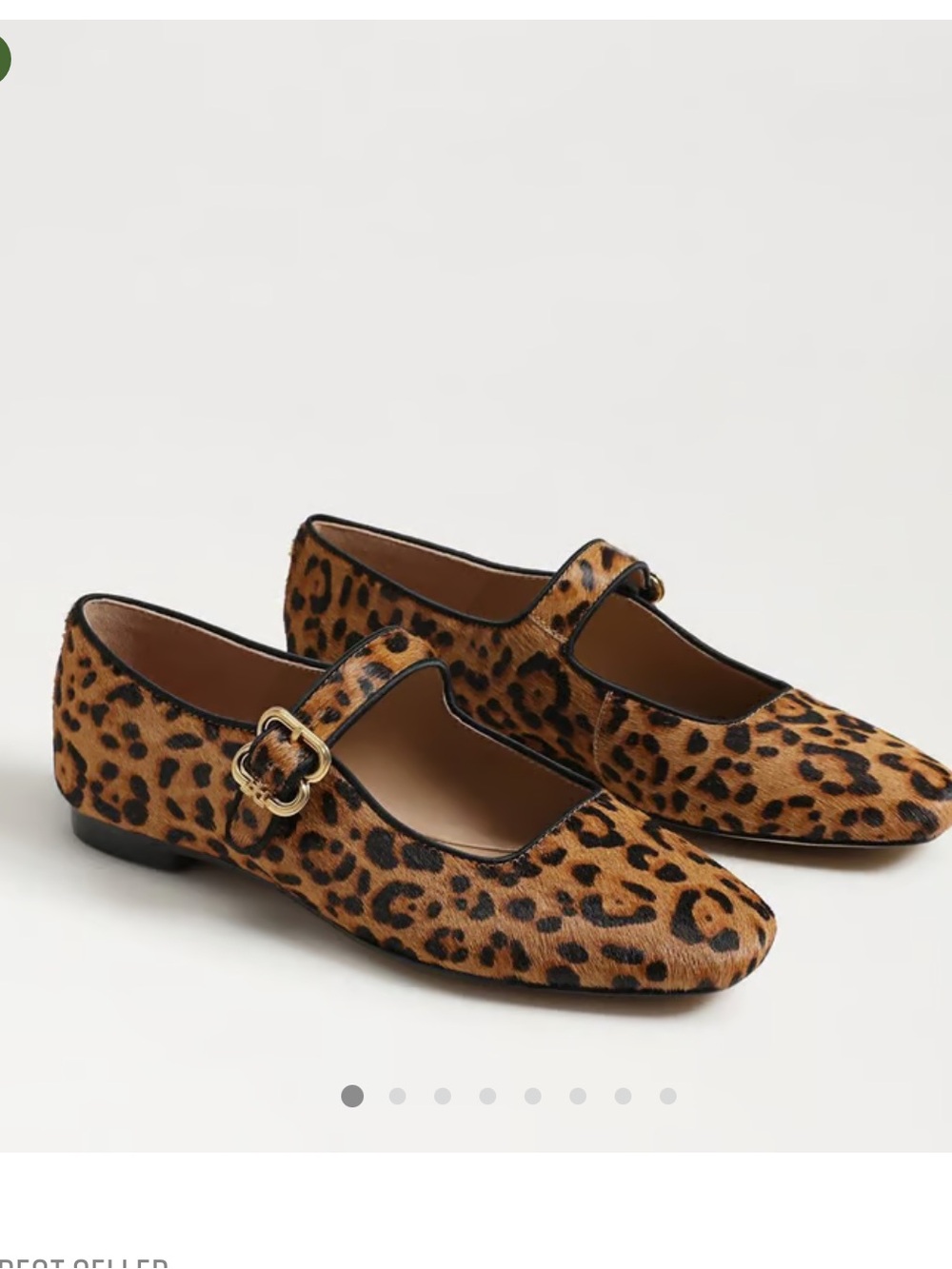 Sam Edelman Michaela Mary Jane Leopard Prinr NEW